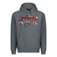 Rock American Nurse 4th of July Premium Hoodie - CowGirlArtShop