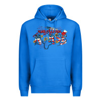 True Royal American Nurse 4th of July Premium Hoodie - CowGirlArtShop