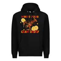 Black crawfish who's your craw daddy Premium Hoodie - FaDigitalArtStudio