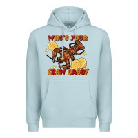 Blue Mist crawfish who's your craw daddy Premium Hoodie - FaDigitalArtStudio