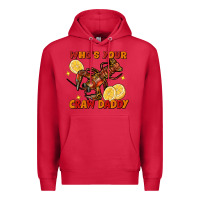 Cardinal crawfish who's your craw daddy Premium Hoodie - FaDigitalArtStudio
