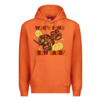 Carrot crawfish who's your craw daddy Premium Hoodie - FaDigitalArtStudio