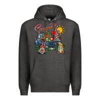 Charcoal Heather summer Premium Hoodie - SublimationCraftShop