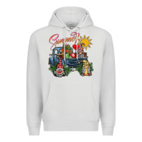 Dove Grey summer Premium Hoodie - SublimationCraftShop