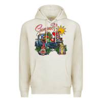 Oatmeal Heather summer Premium Hoodie - SublimationCraftShop