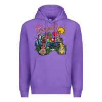 Purple summer Premium Hoodie - SublimationCraftShop