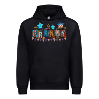 Black American Granny 4th of july Urban Hoodie - CowGirlArtShop