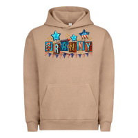 Pigment Burro American Granny 4th of july Urban Hoodie - CowGirlArtShop