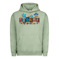 Pigment Oil Green American Granny 4th of july Urban Hoodie - CowGirlArtShop