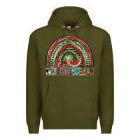 Army Green watermelon Premium Hoodie - SublimationCraftShop