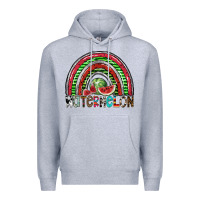 Heather Grey watermelon Premium Hoodie - SublimationCraftShop