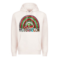 Pale Pink watermelon Premium Hoodie - SublimationCraftShop