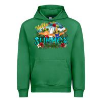 Emerald hello summer Urban Hoodie - SublimationCraftShop