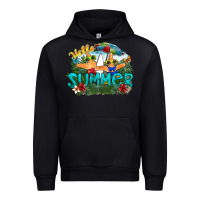 Foreset Green hello summer Urban Hoodie - SublimationCraftShop