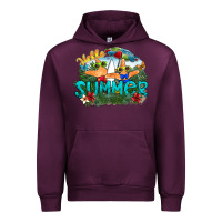 Mauve Wine hello summer Urban Hoodie - SublimationCraftShop