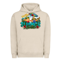 Pigment French Oak hello summer Urban Hoodie - SublimationCraftShop