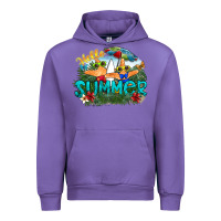 Tulip hello summer Urban Hoodie - SublimationCraftShop