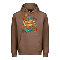 Chestnut autumn skies pumpkin pies Premium Hoodie - HRA Design Shop