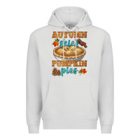 Dove Grey autumn skies pumpkin pies Premium Hoodie - HRA Design Shop
