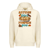 Sandshell autumn skies pumpkin pies Premium Hoodie - HRA Design Shop