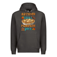 Smoke autumn skies pumpkin pies Premium Hoodie - HRA Design Shop