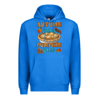 True Royal autumn skies pumpkin pies Premium Hoodie - HRA Design Shop