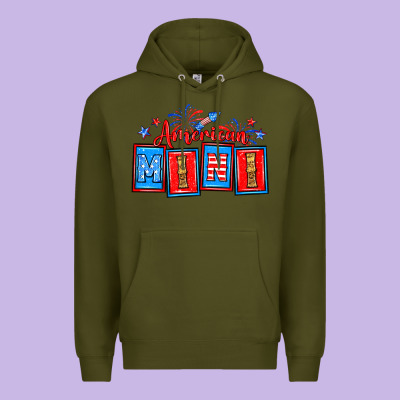 American Mini Premium Hoodie Designed By Neo Western