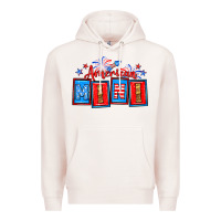 Pale Pink American mini Premium Hoodie - Neo Western