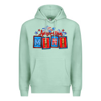 Seafoam American mini Premium Hoodie - Neo Western