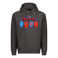 Smoke American mini Premium Hoodie - Neo Western