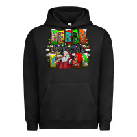 Pigment Black merry christmas yall Urban Hoodie - CowhideDigitalArt