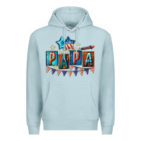 Blue Mist American Papa 4th of july Premium Hoodie - CowGirlArtShop