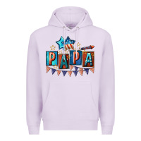 Lilac American Papa 4th of july Premium Hoodie - CowGirlArtShop