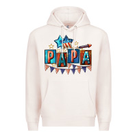 Pale Pink American Papa 4th of july Premium Hoodie - CowGirlArtShop