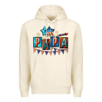 Tofu American Papa 4th of july Premium Hoodie - CowGirlArtShop