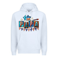 White American Papa 4th of july Premium Hoodie - CowGirlArtShop