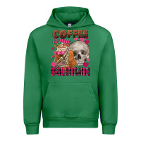 Emerald coffee is my valentine skull Urban Hoodie - FaDigitalArtStudio