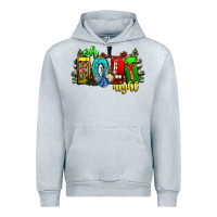 Heather Grey oh holy night Urban Hoodie - CowhideDigitalArt