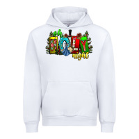 White oh holy night Urban Hoodie - CowhideDigitalArt