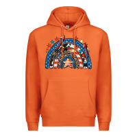 Carrot American rainbow 4th of july Premium Hoodie - CowGirlArtShop