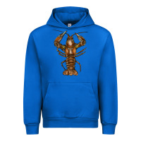 Cobalt crawfish Urban Hoodie - FaDigitalArtStudio