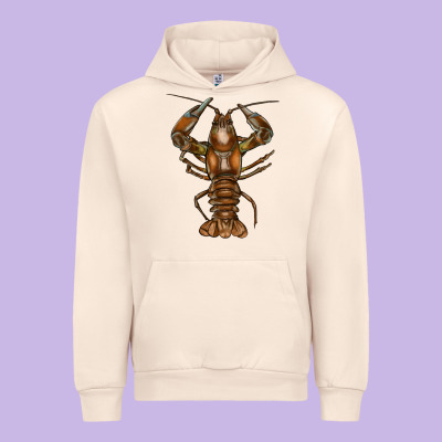 Crawfish Urban Hoodie Designed By Fadigitalartstudio