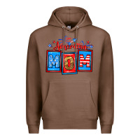Chestnut American mom Premium Hoodie - Neo Western