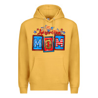 Mustard American mom Premium Hoodie - Neo Western