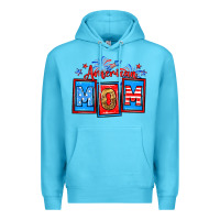 Ocean Blue American mom Premium Hoodie - Neo Western