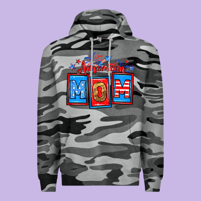 American Mom Premium Hoodie Designed By Neo Western