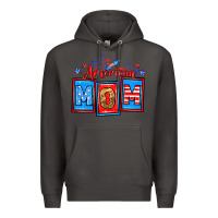 Smoke American mom Premium Hoodie - Neo Western