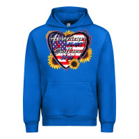 Cobalt American heart southern soul Urban Hoodie - CowGirlArtShop