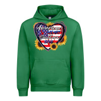 Emerald American heart southern soul Urban Hoodie - CowGirlArtShop
