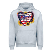 Heather Grey American heart southern soul Urban Hoodie - CowGirlArtShop